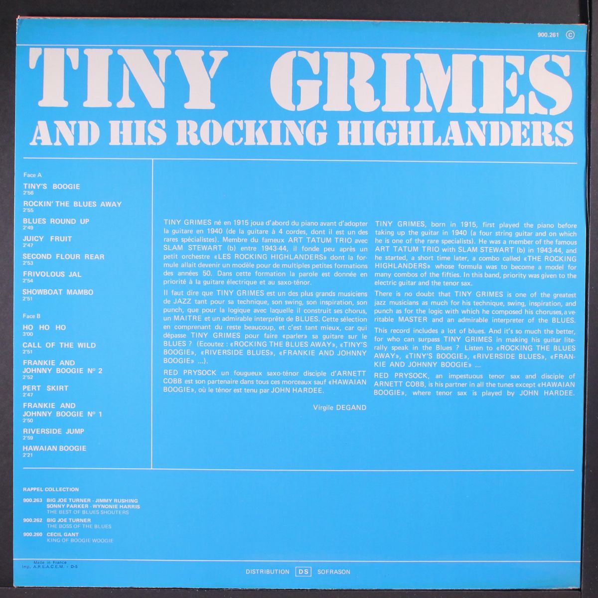 tiny grimes and his rocking highlanders by TINY GRIMES
