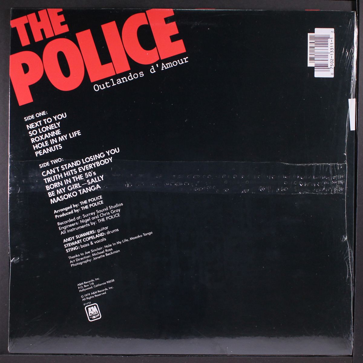 outlandos d'amour by POLICE