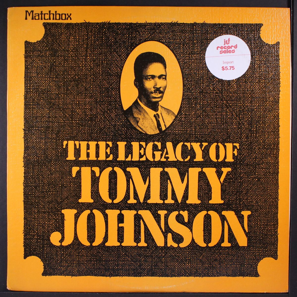 the legacy of by TOMMY JOHNSON