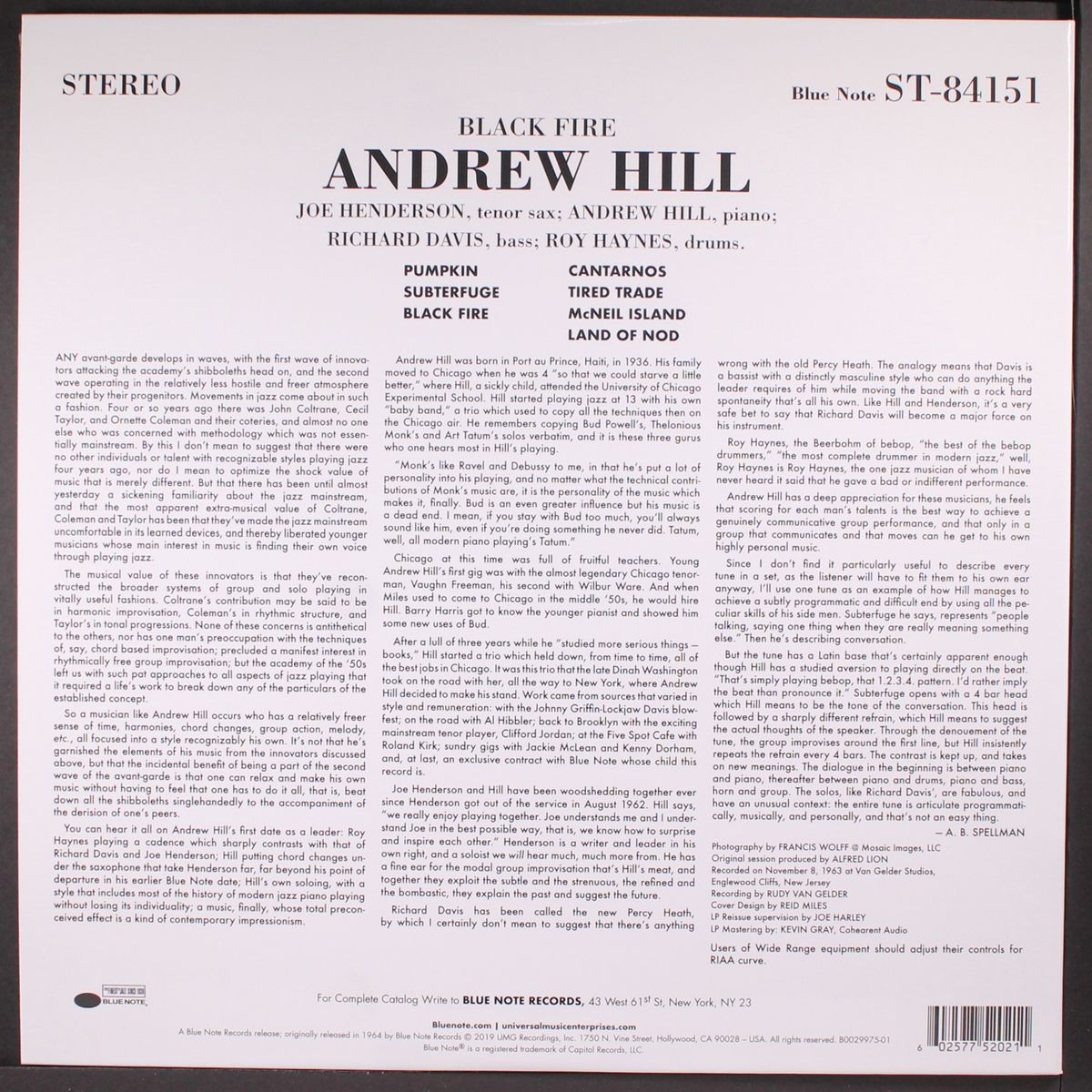 black fire by ANDREW HILL