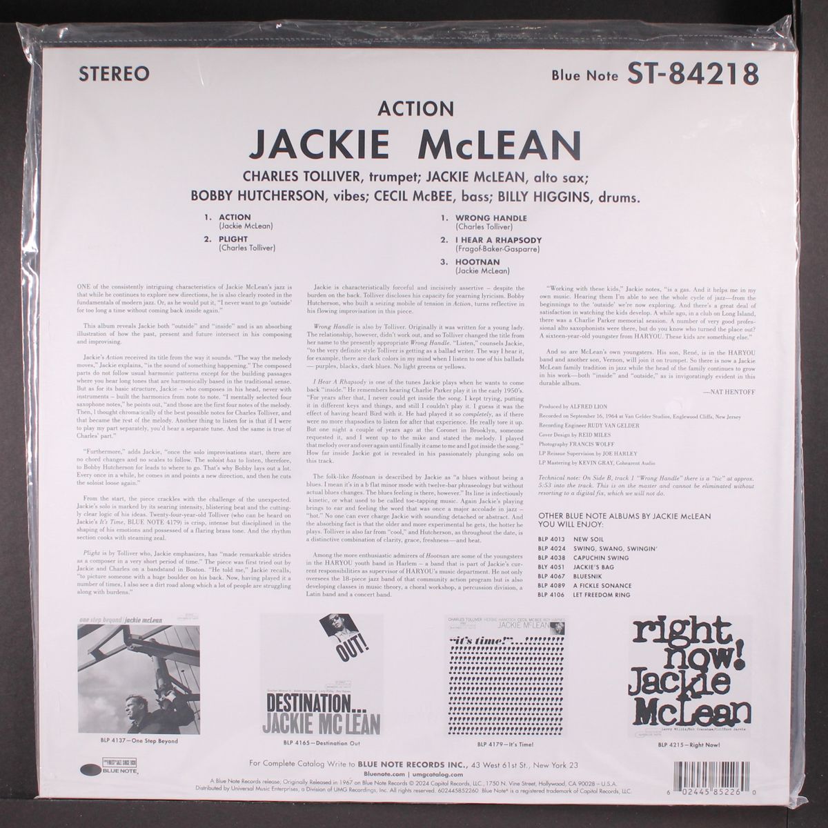 action by JACKIE MCLEAN