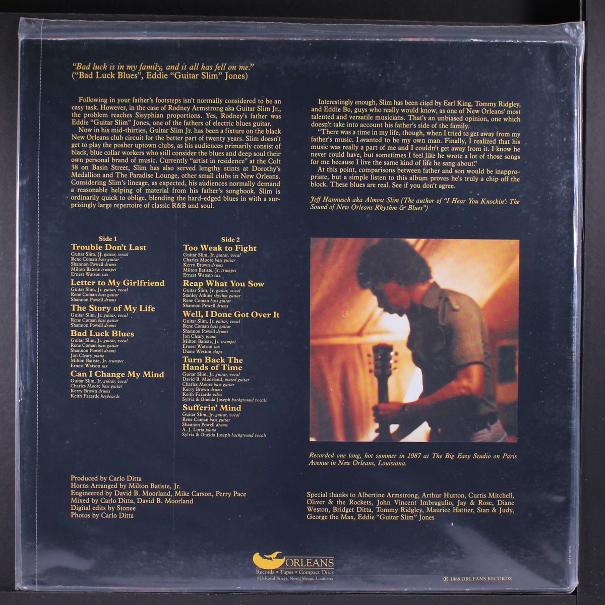 the story of my life by GUITAR SLIM, JR.