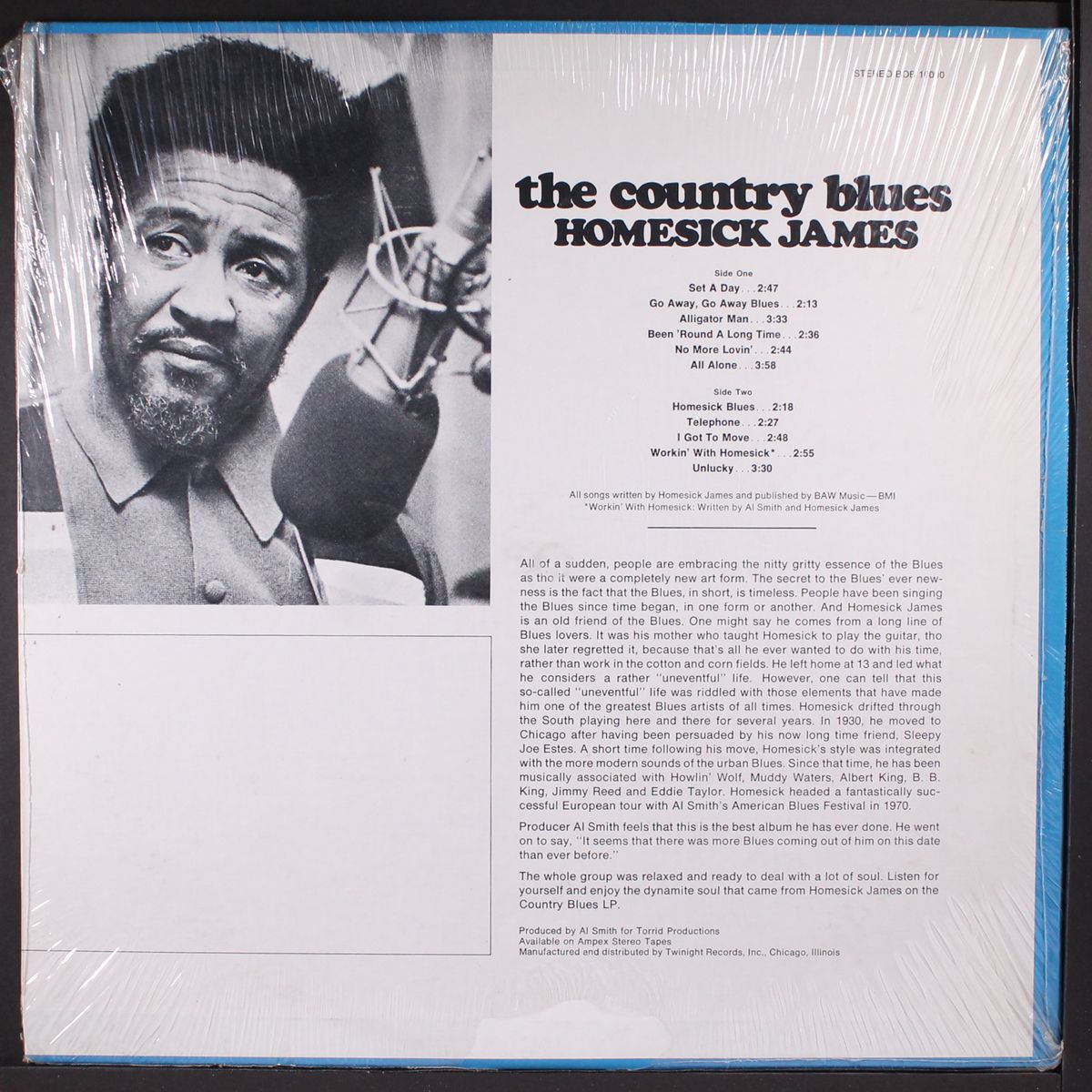 the country blues by HOMESICK JAMES