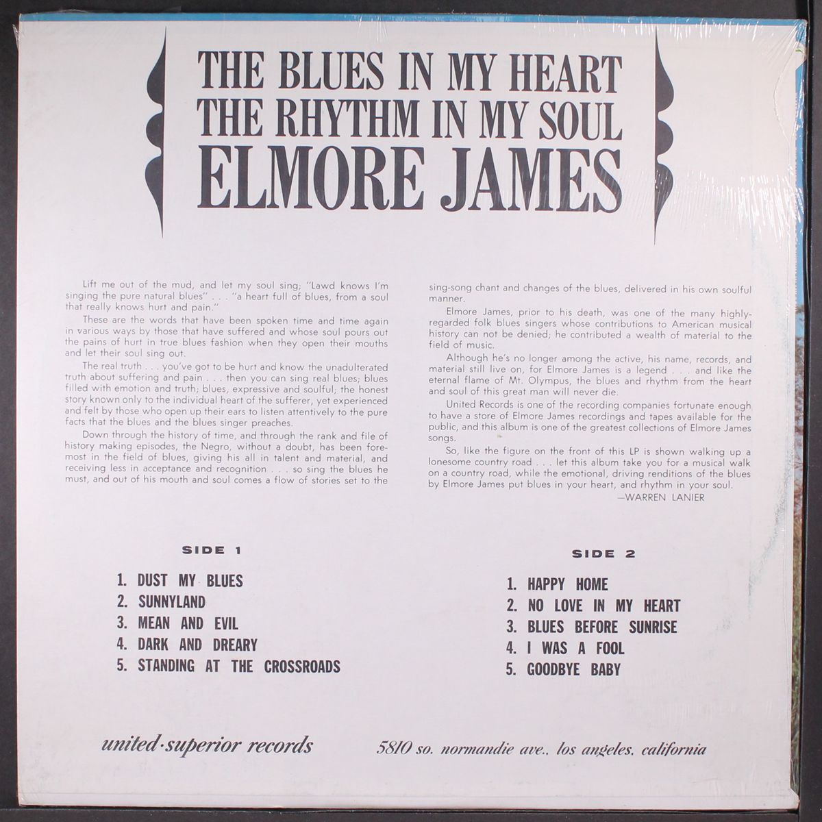 the blues in my heart, the rhythm in my soul by ELMORE JAMES