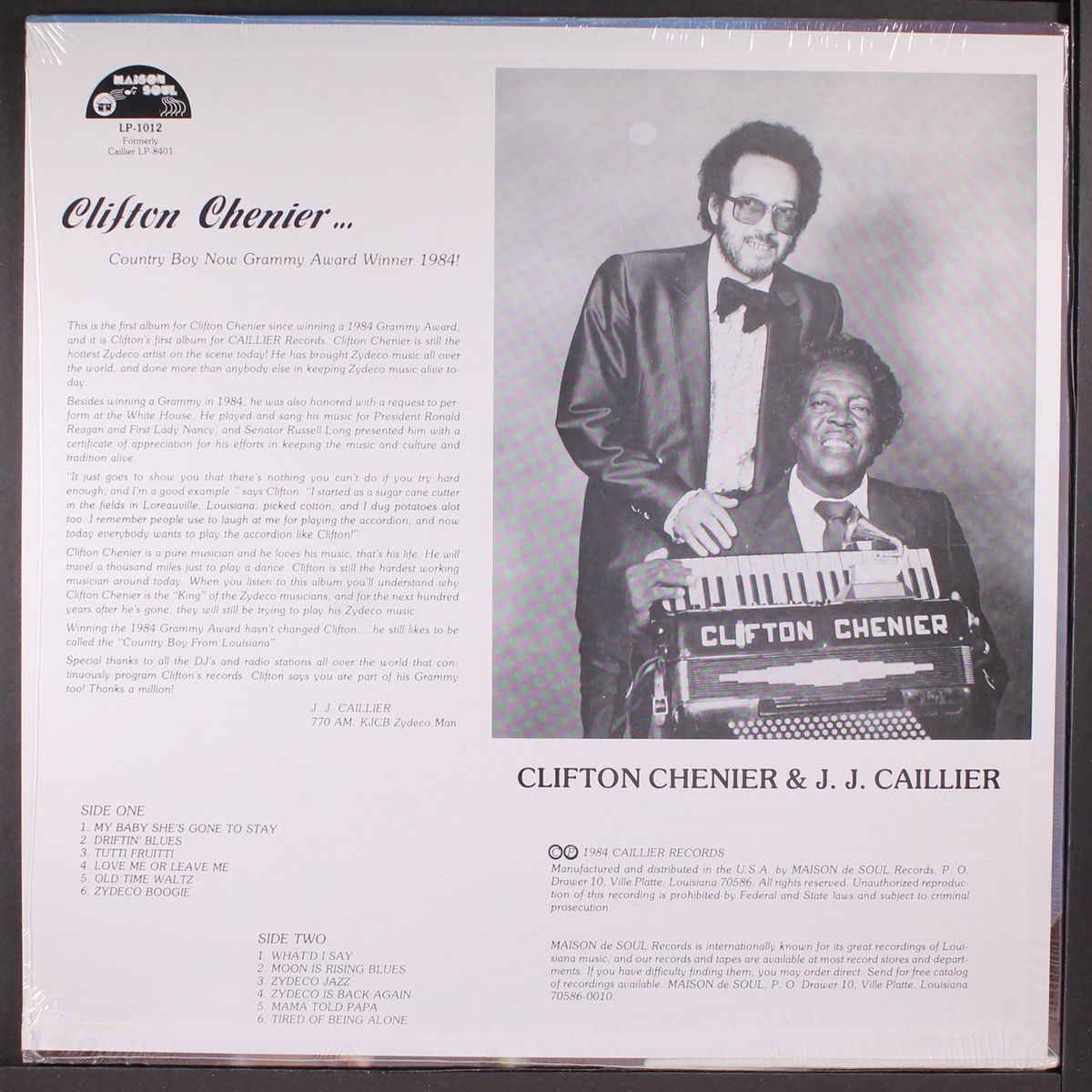 country boy now by CLIFTON CHENIER