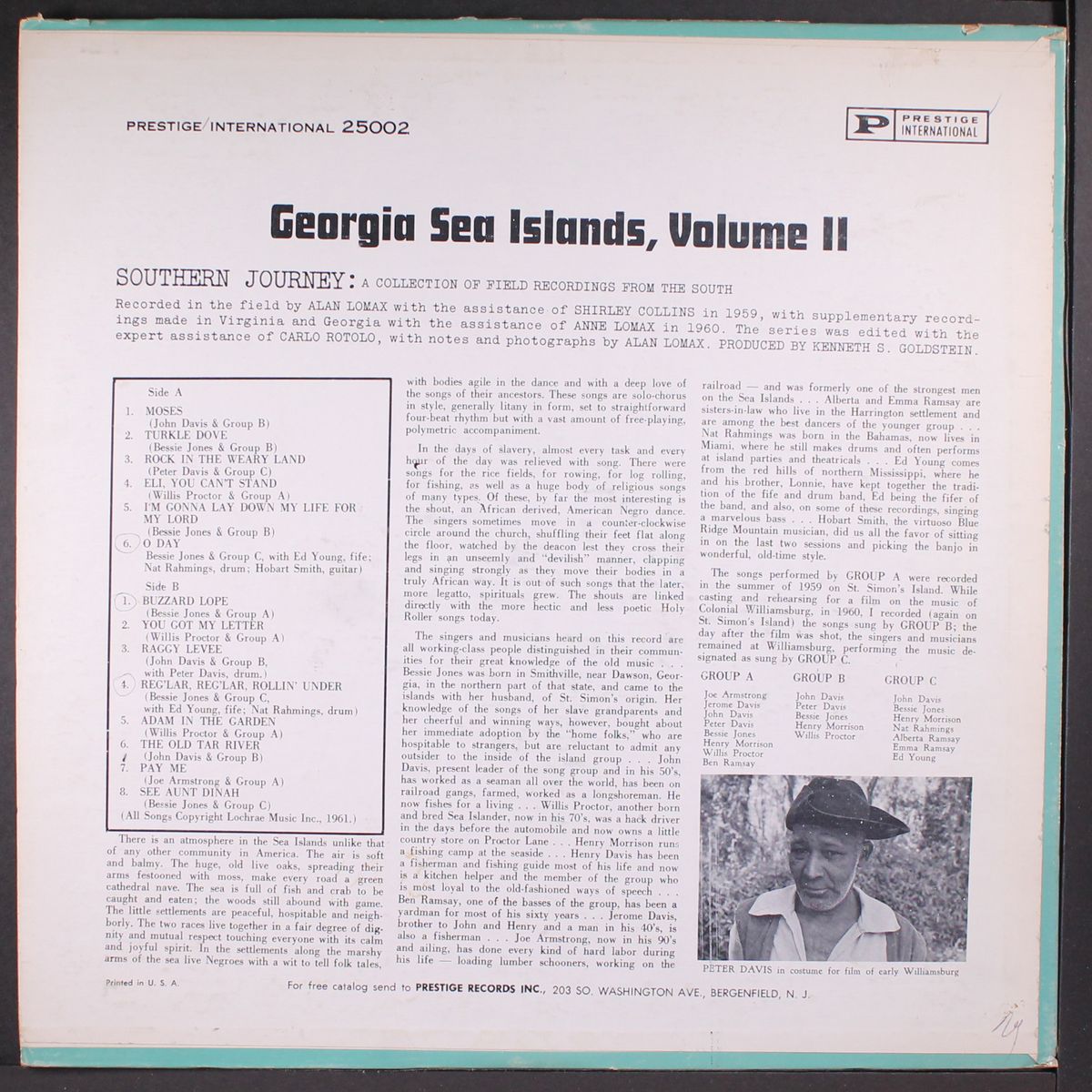 southern journey 2, georgia sea islands, vol. 2 by VARIOUS