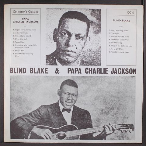 BLIND BLAKE & PAPA CHARLIE JACKSON