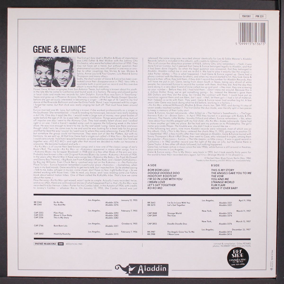 this is my story by GENE & EUNICE