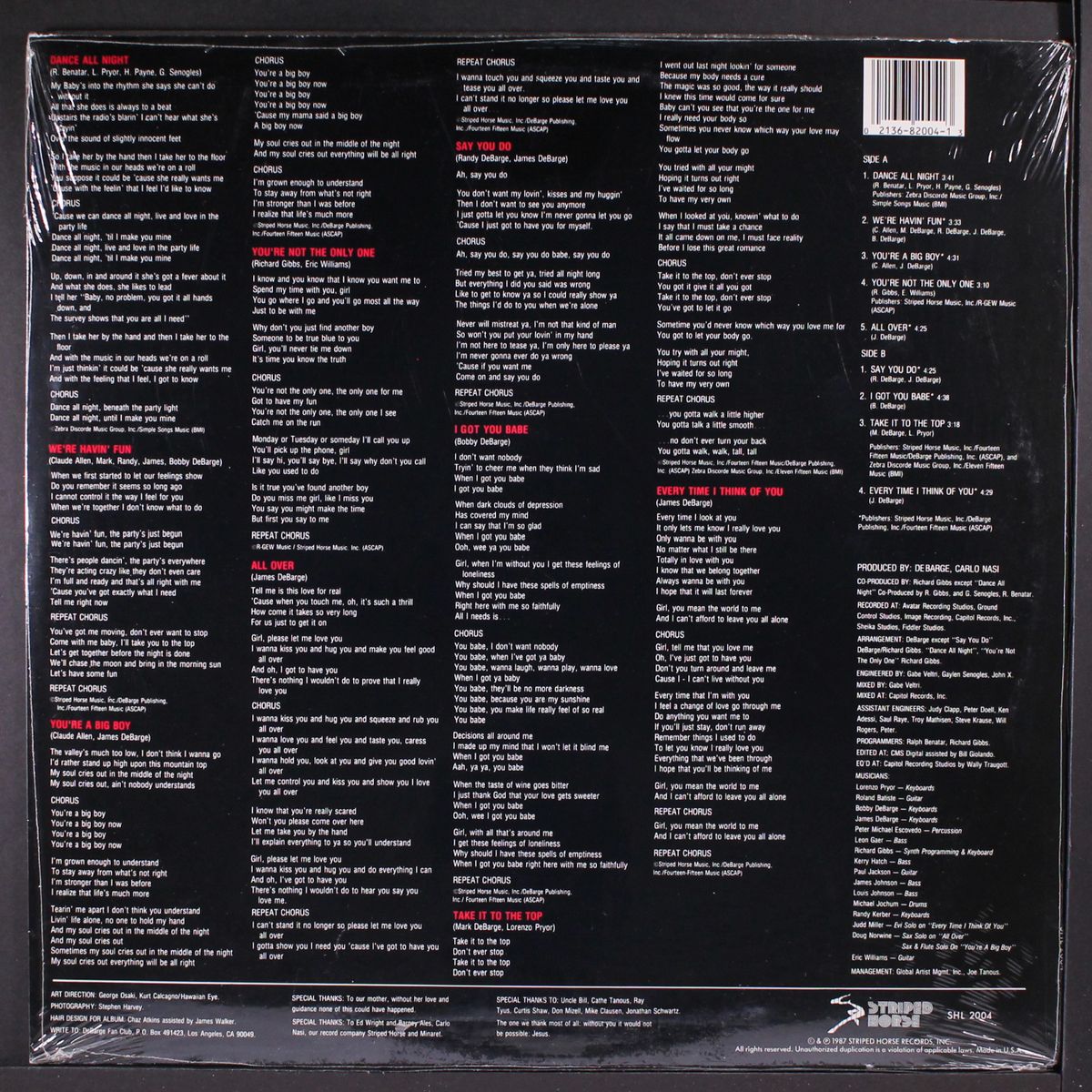 bad boys by DEBARGE