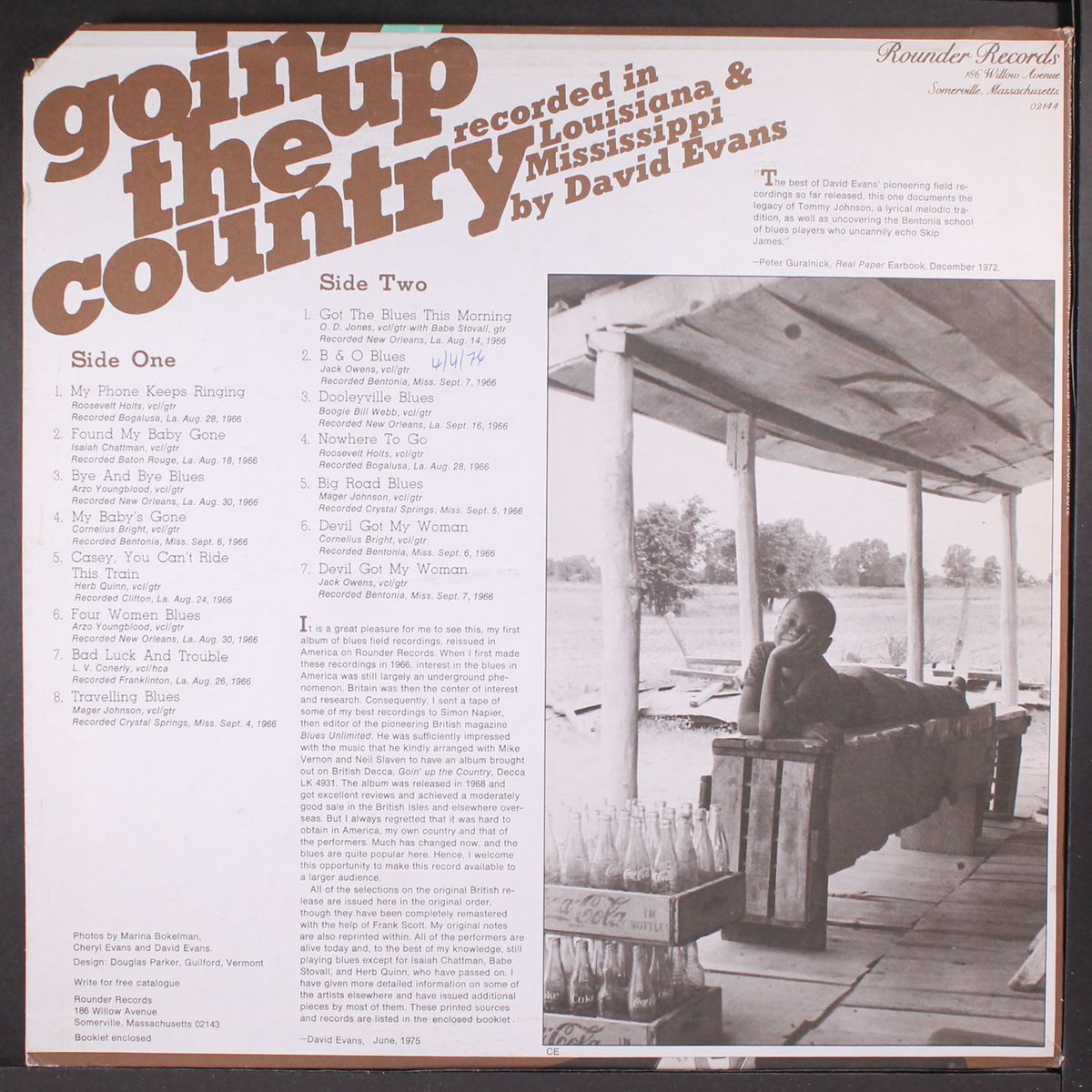 goin' up the country by VARIOUS