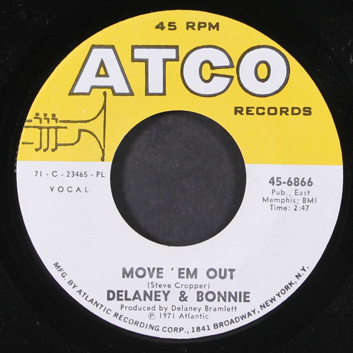move 'em out / sing my way home by DELANEY & BONNIE