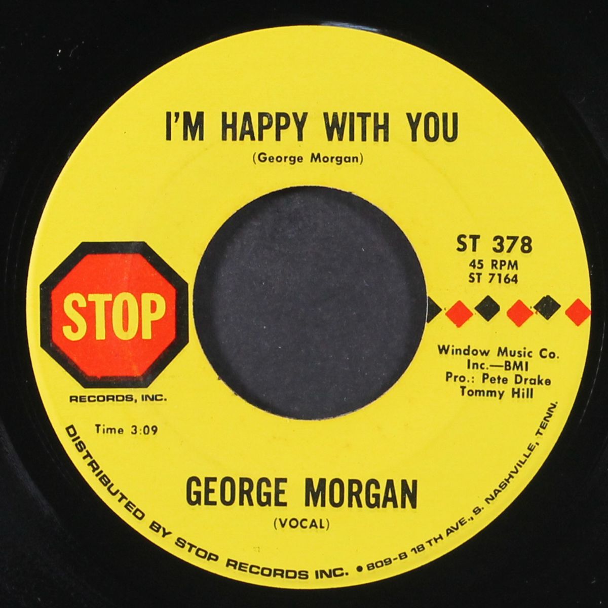 kansas city stockyards / i'm happy with you by GEORGE MORGAN