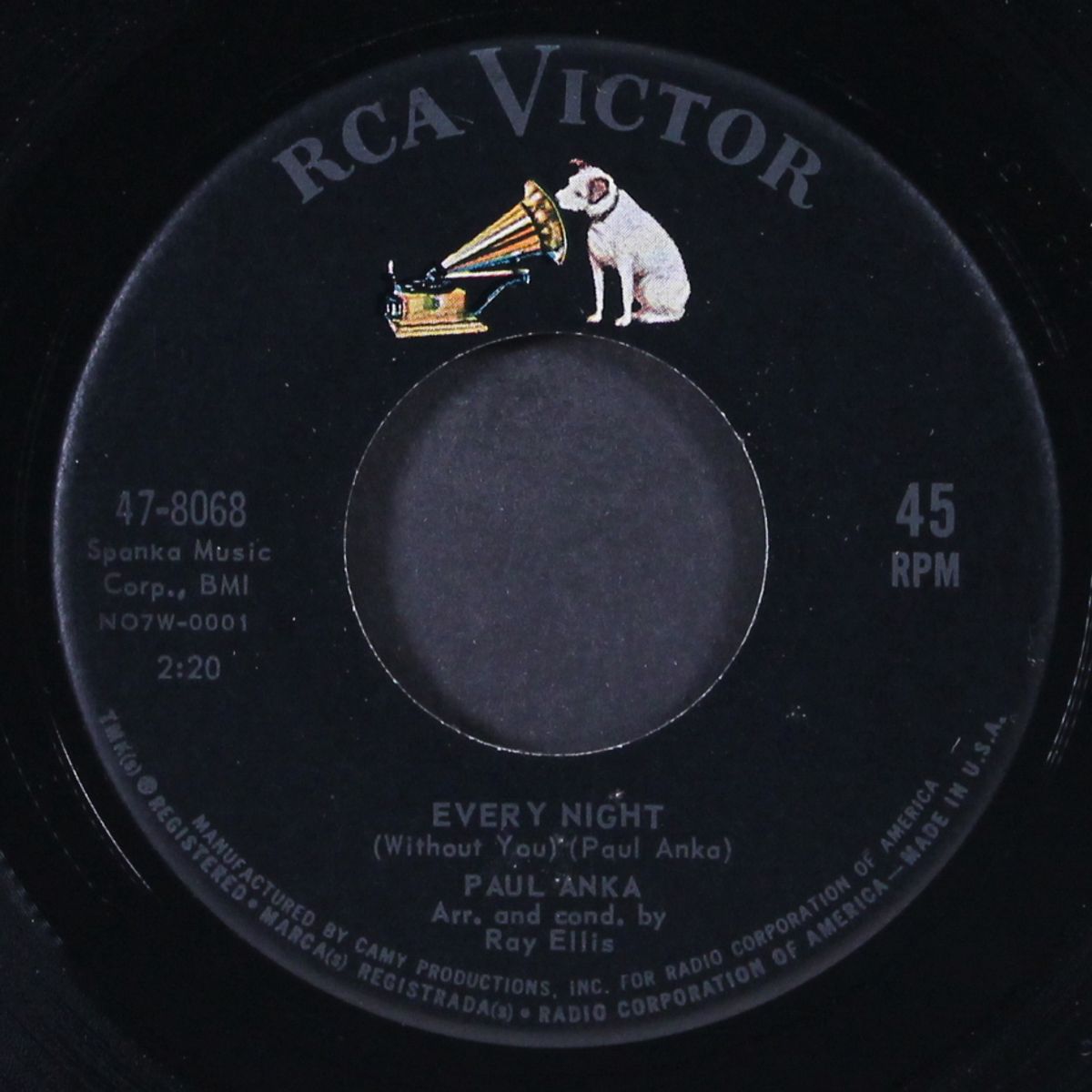 every night / there you go by PAUL ANKA