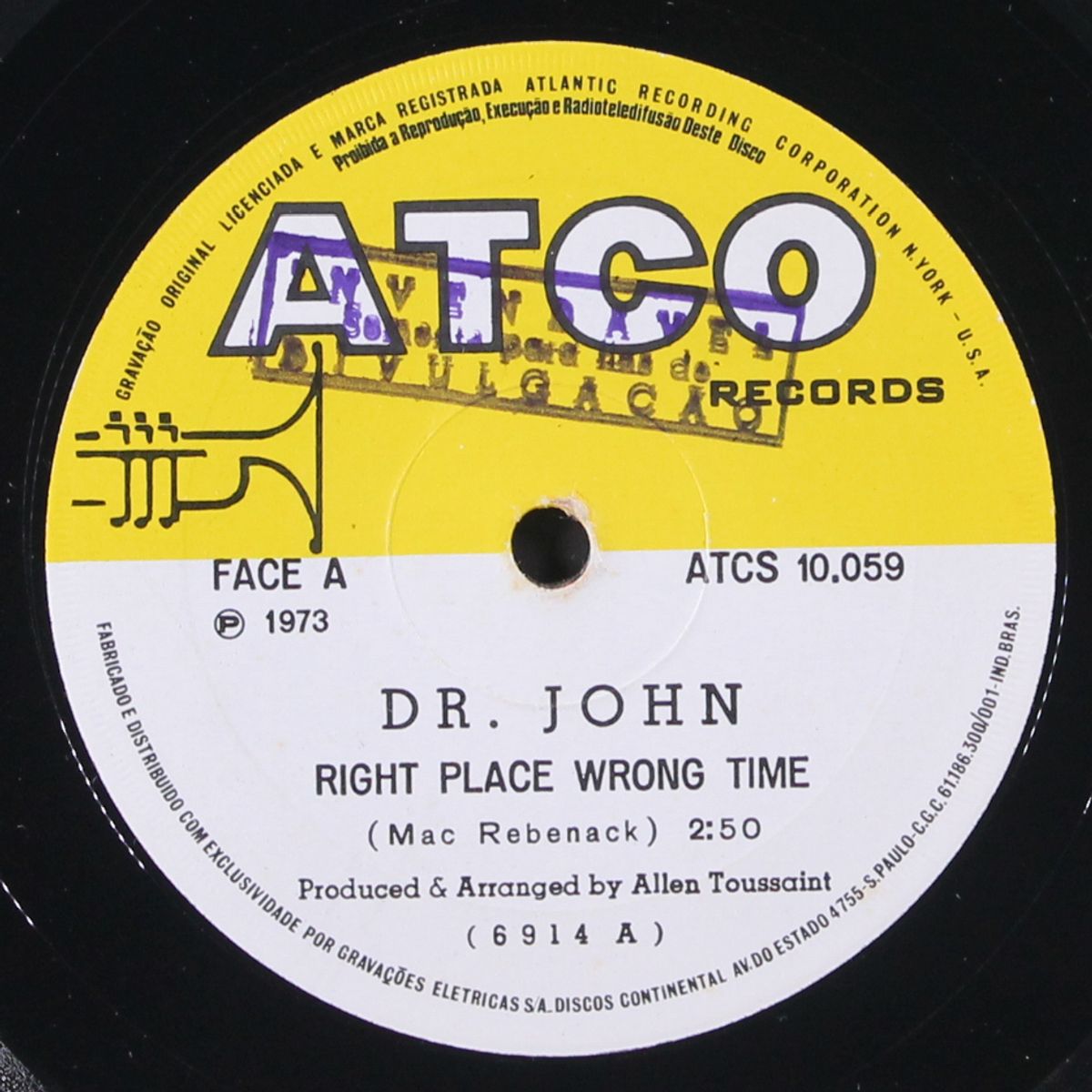right place wrong time / i been hoodood by DR. JOHN