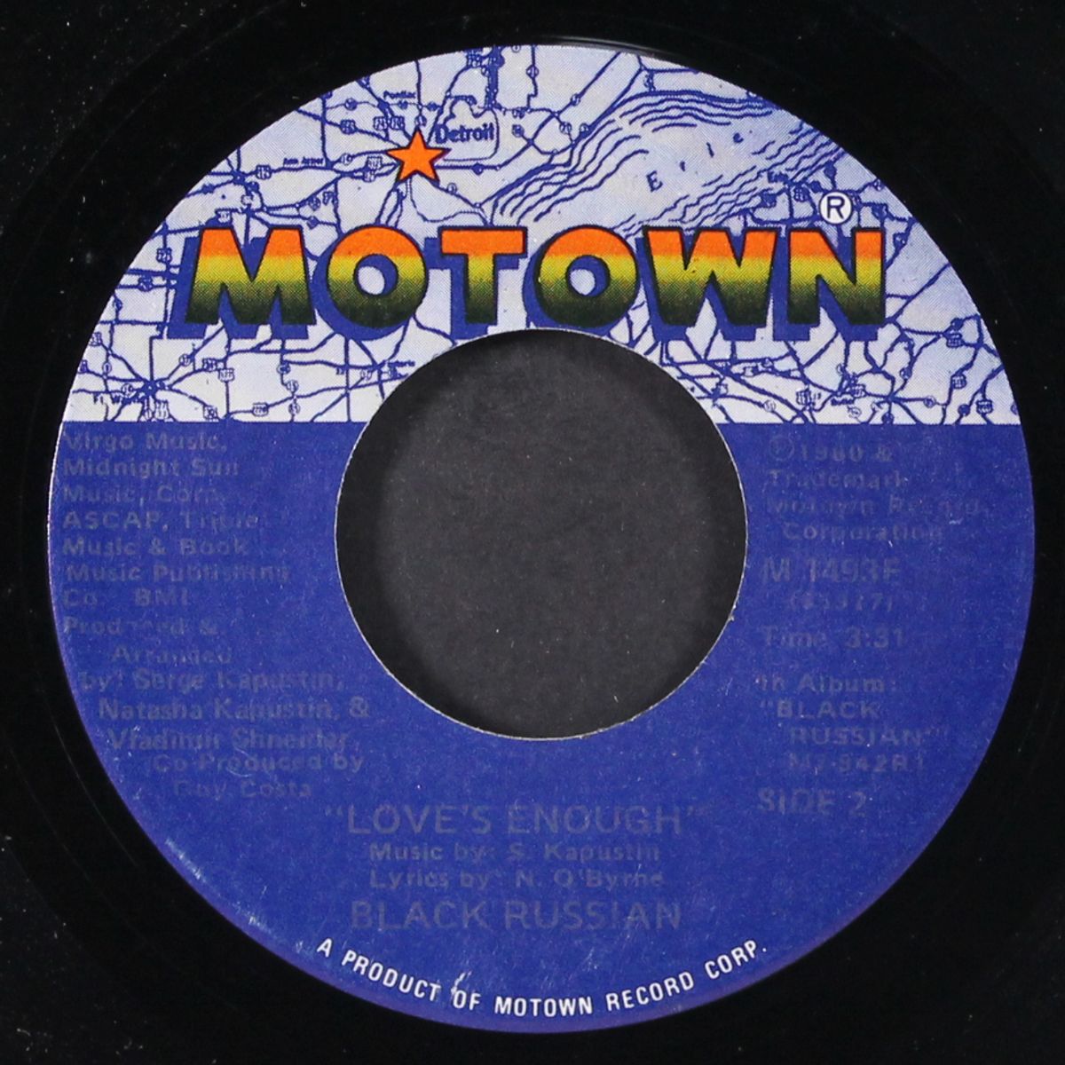 leave me now / love's enough by BLACK RUSSIAN