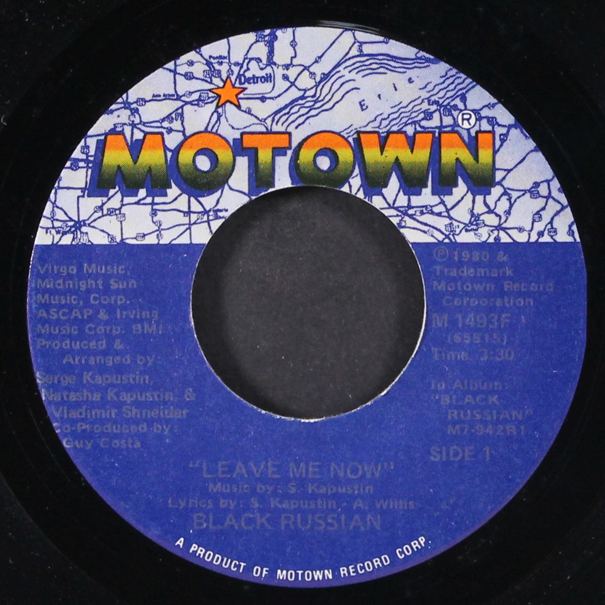 leave me now / love's enough by BLACK RUSSIAN