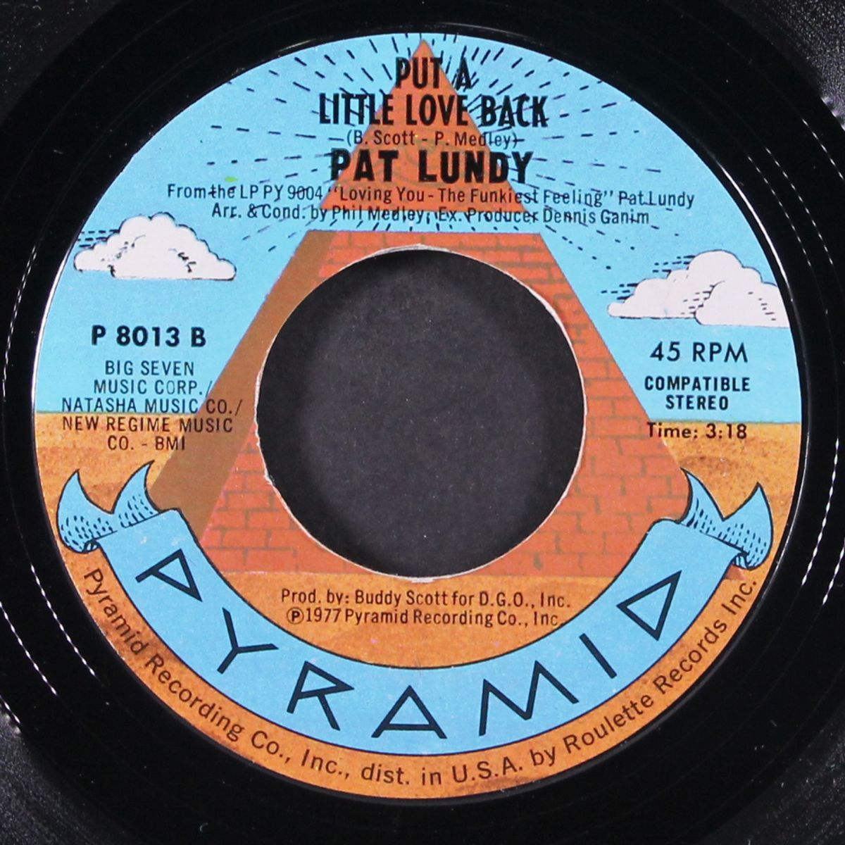 work song / put a little love back by PAT LUNDY