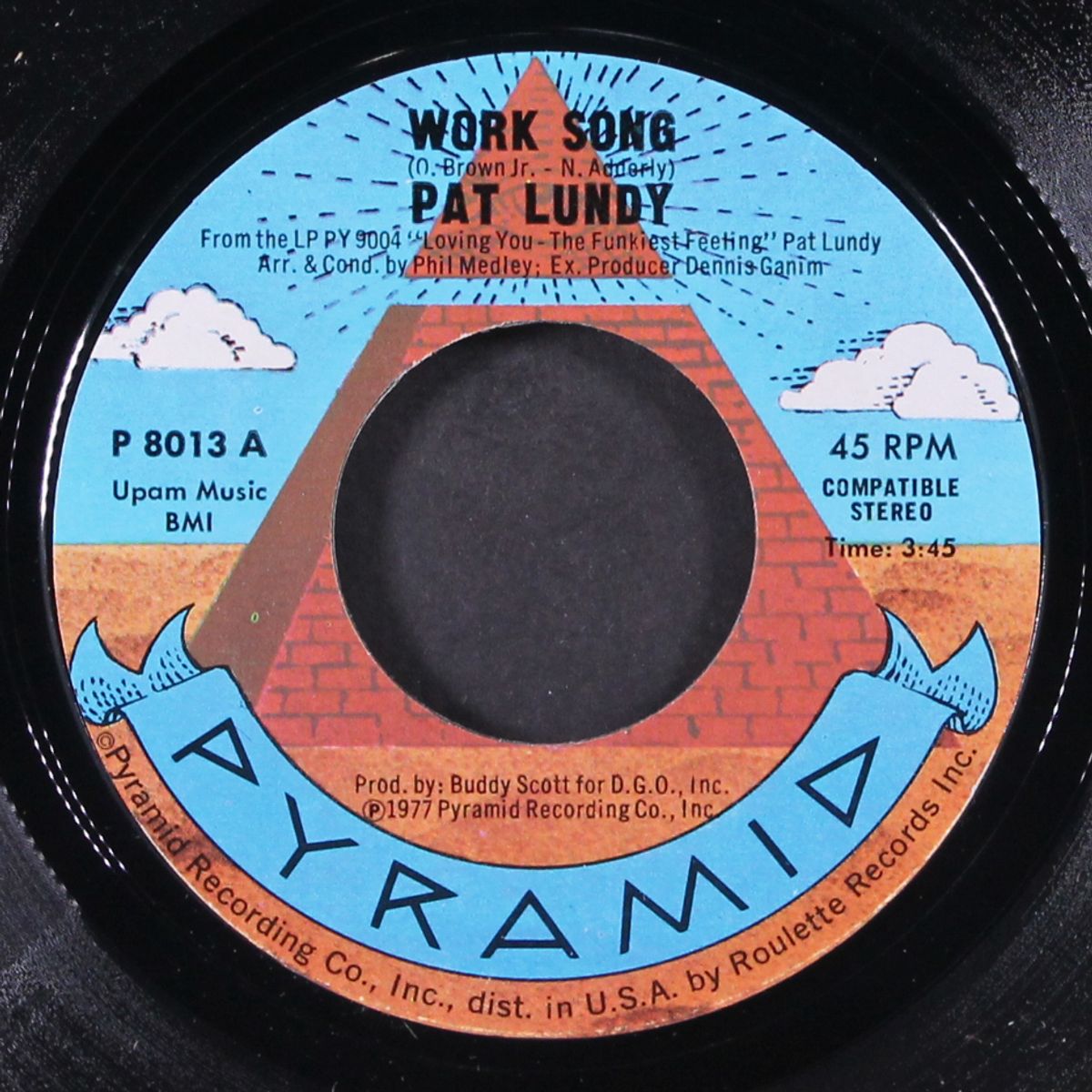 work song / put a little love back by PAT LUNDY