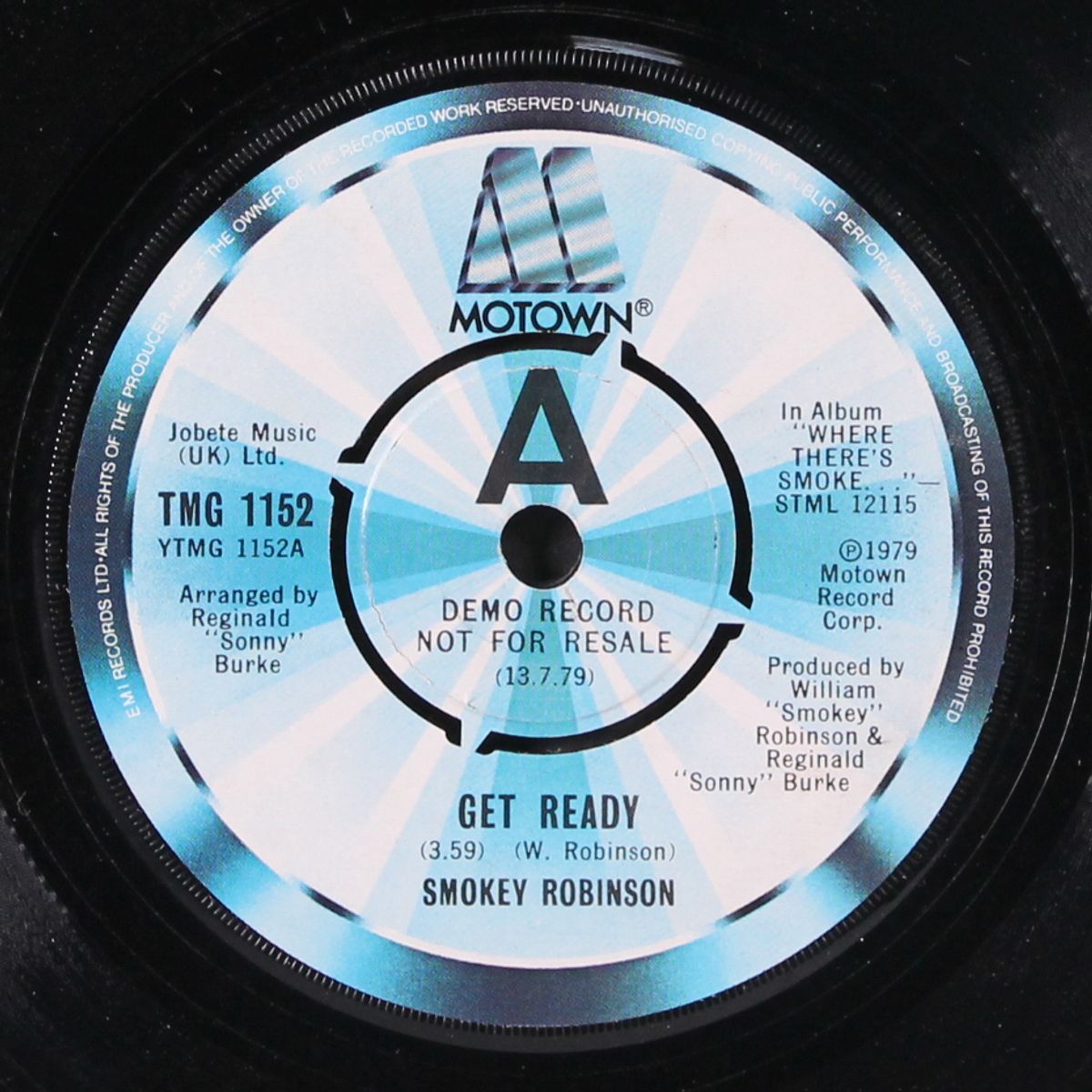 get ready / ever had a dream by SMOKEY ROBINSON
