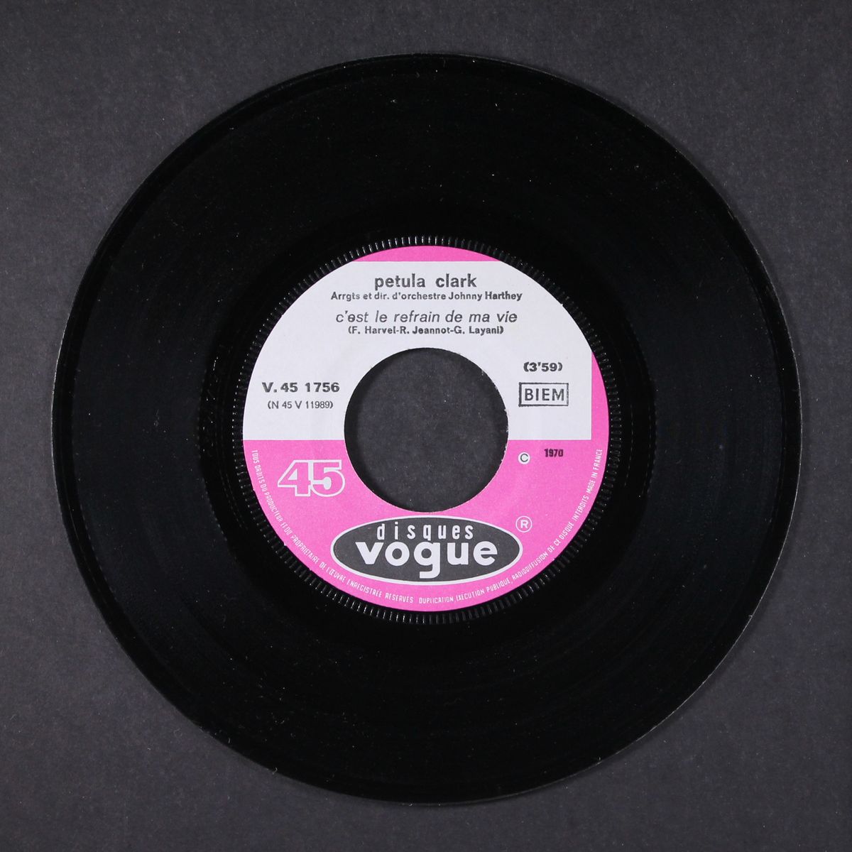 c'est le refrain de ma vie by PETULA CLARK