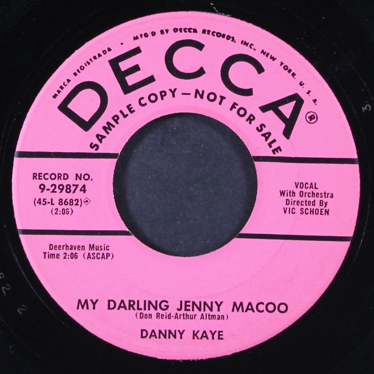 madam i love your crepe suzette by DANNY KAYE