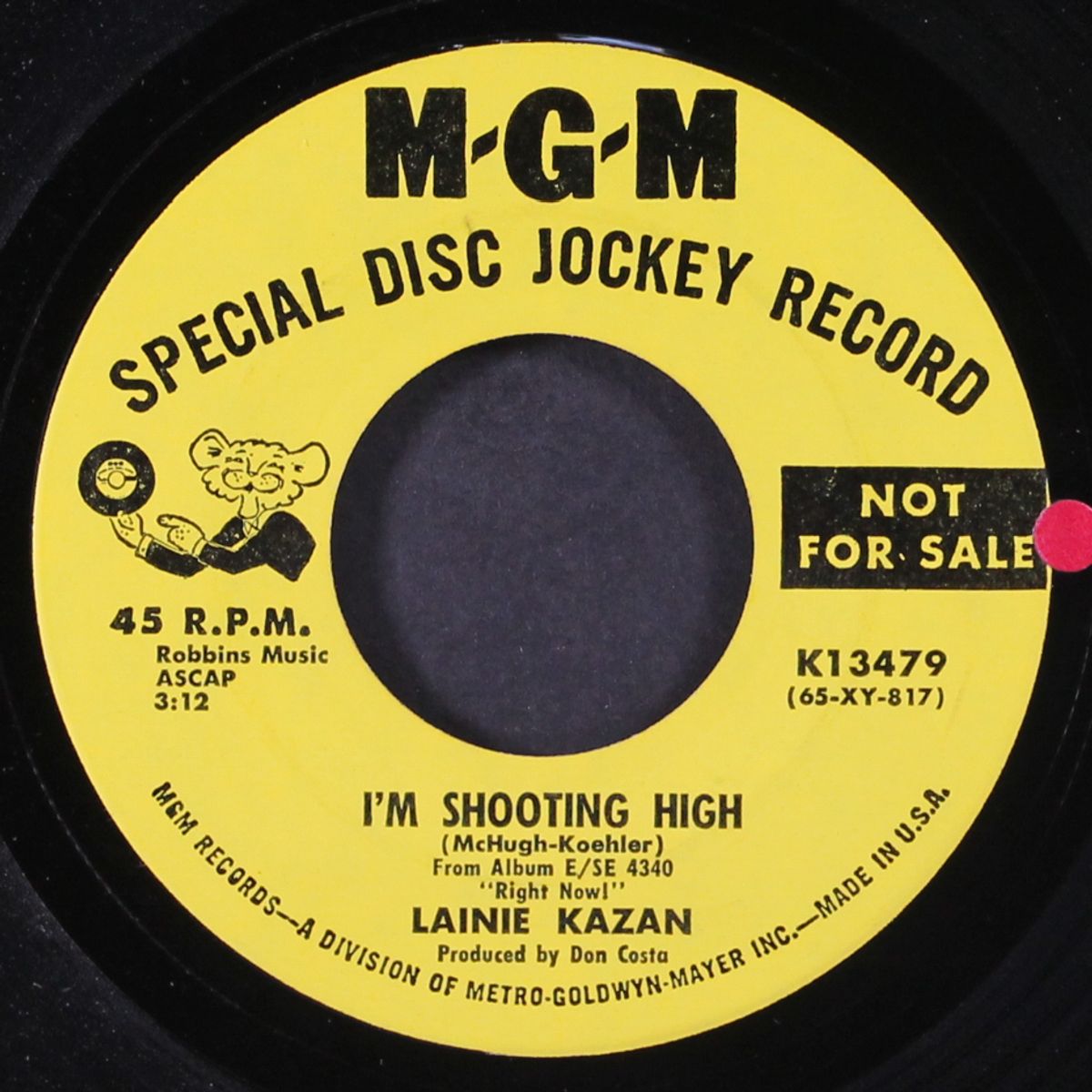 no more songs for me / i'm shooting high by LAINIE KAZAN