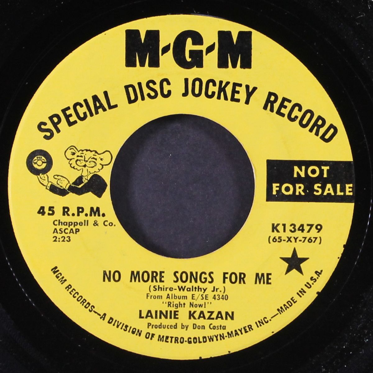 no more songs for me / i'm shooting high by LAINIE KAZAN