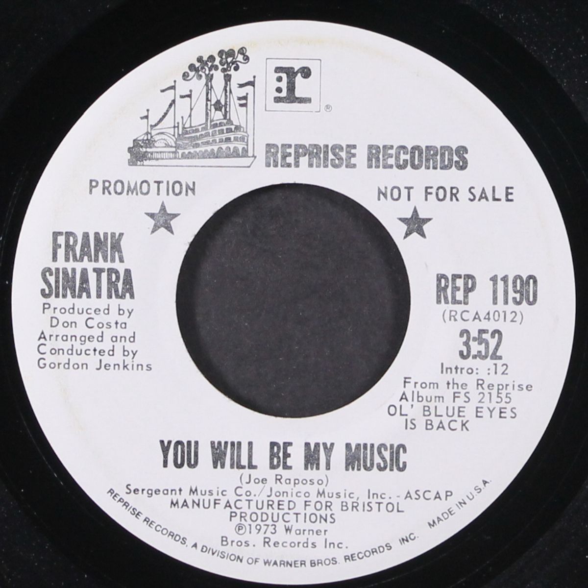winners / you will be my music by FRANK SINATRA