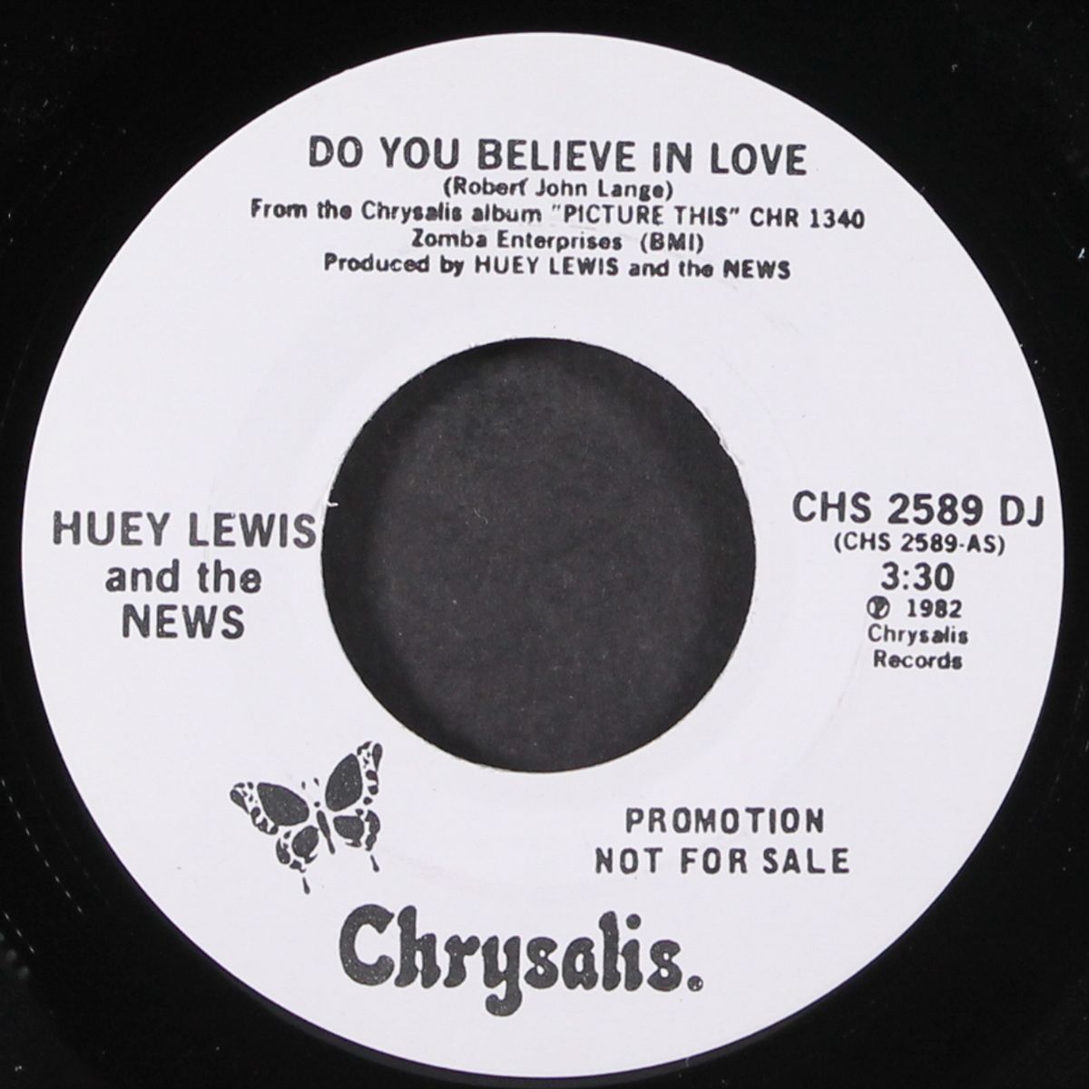 do you believe in love by HUEY LEWIS & NEWS