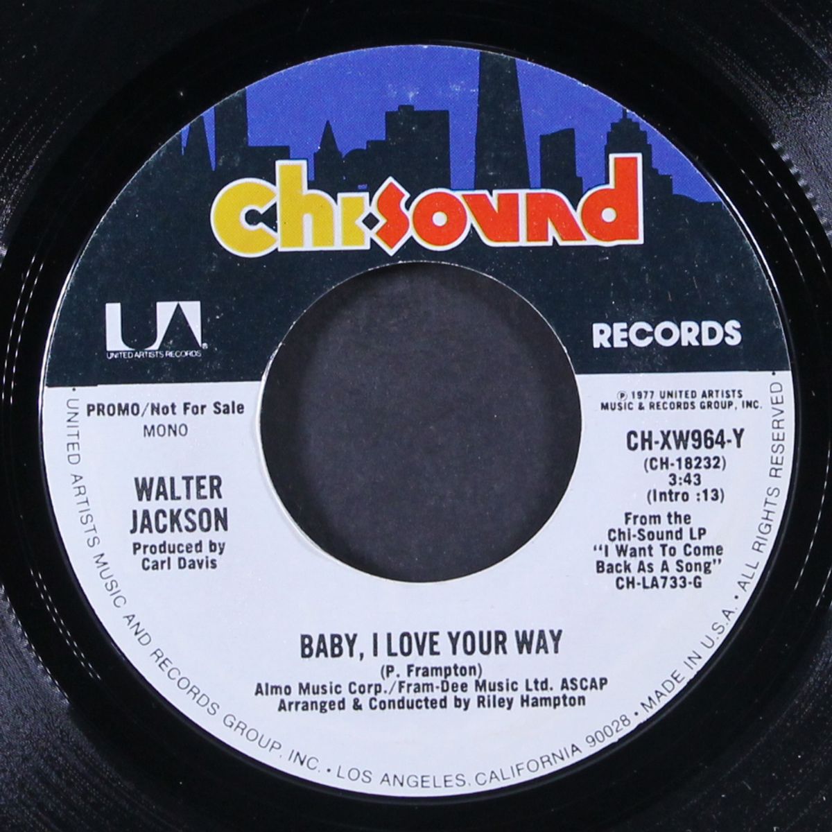 baby, i love your way / what would you do by WALTER JACKSON