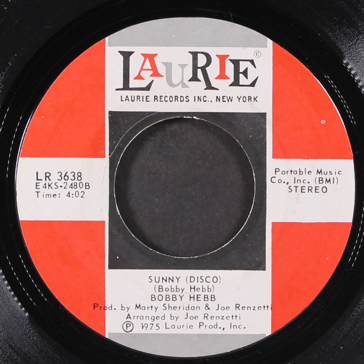sunny '76 / sunny (disco) by BOBBY HEBB