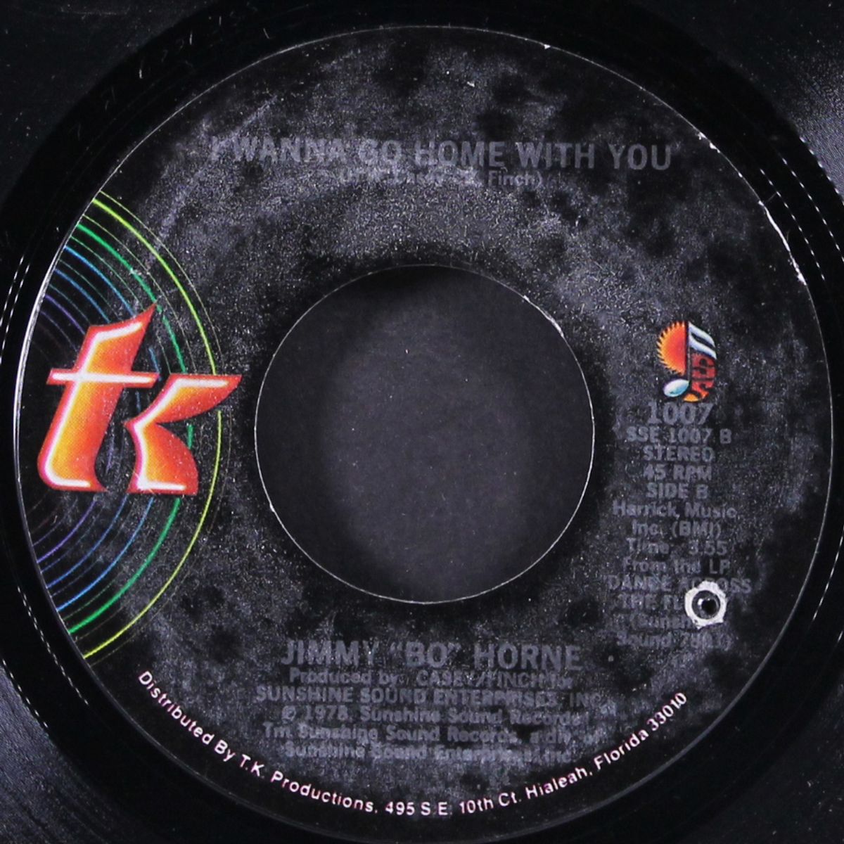 spank / i wanna go home with you by JIMMY "BO" HORNE