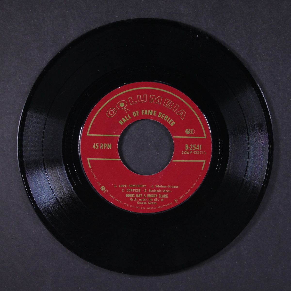 & buddy clark by DORIS DAY