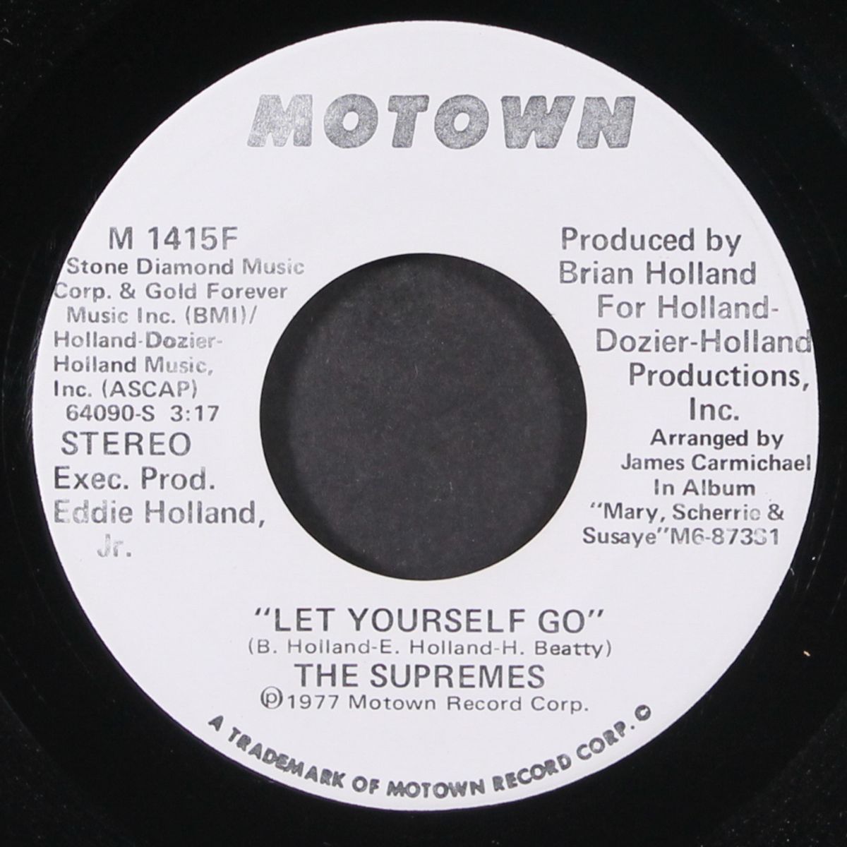 let yourself go / mono by SUPREMES