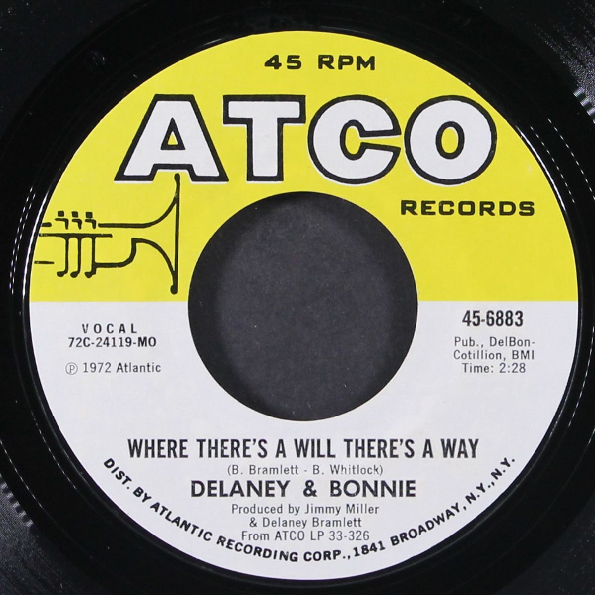where there's a will there's a way / lonesome and a long way from home by DELANEY & BONNIE