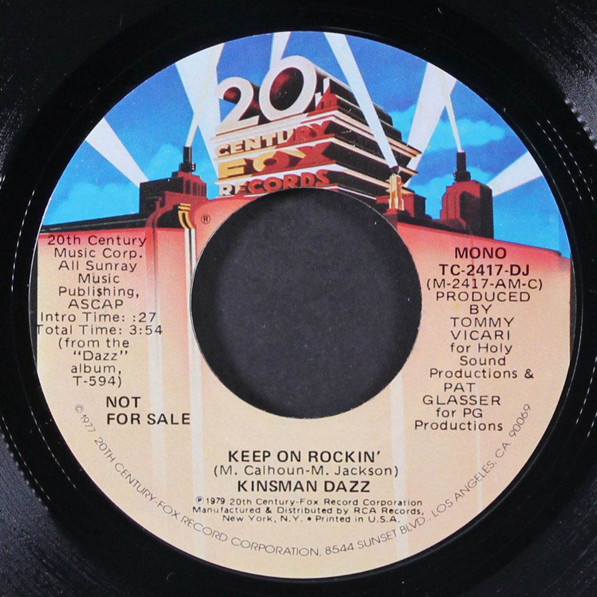 keep on rockin' / mono by KINSMAN DAZZ