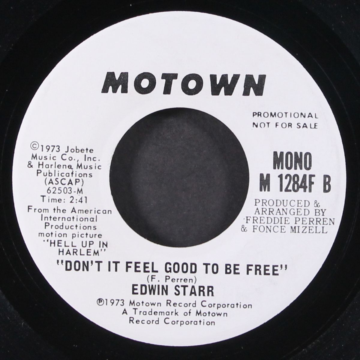 don't it feel good to be free / mono by EDWIN STARR