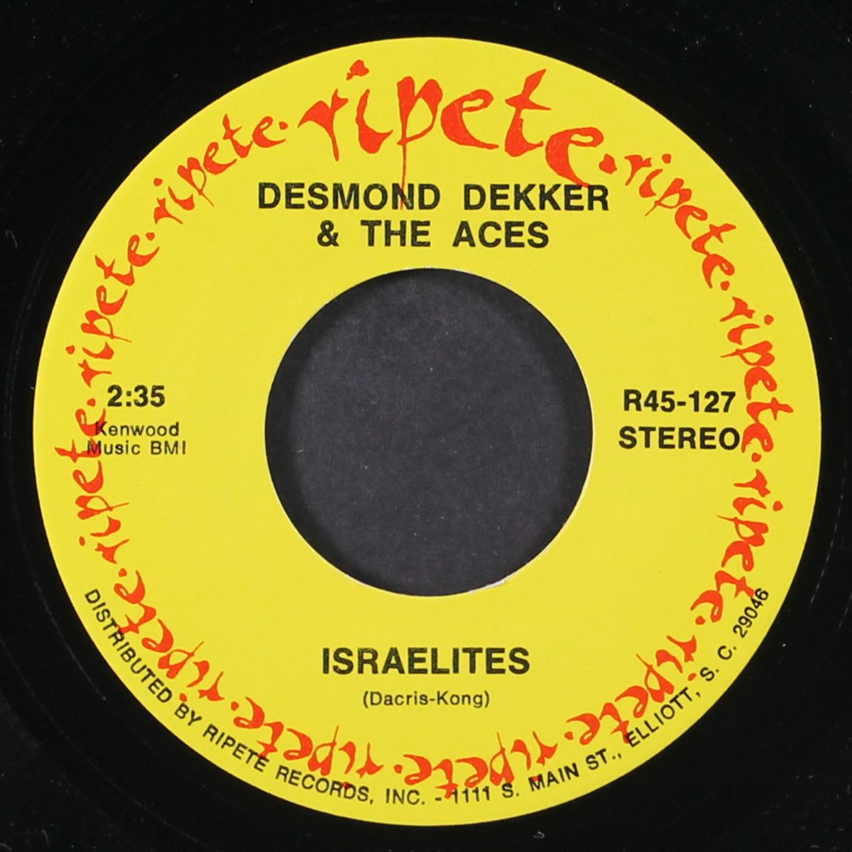 itchycoo park / israelites by SMALL FACES / DESMOND DEKKER & ACES