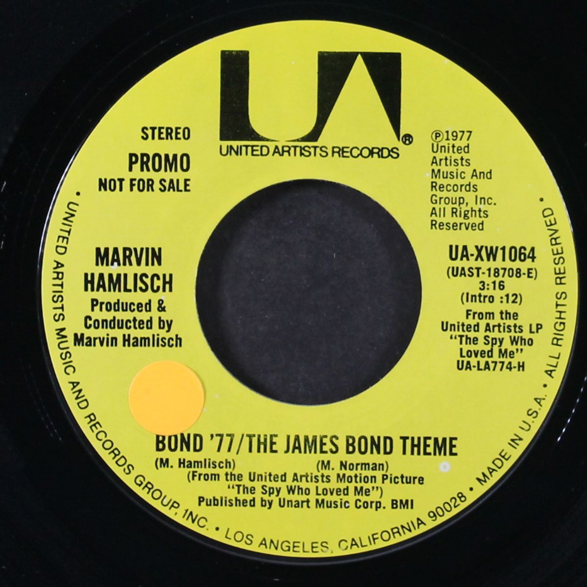 bond '77 by MARVIN HAMLISCH