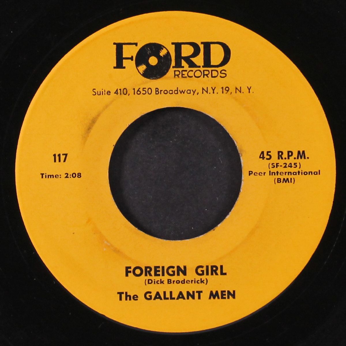 lost romance / foreign girl by GALLANT MEN