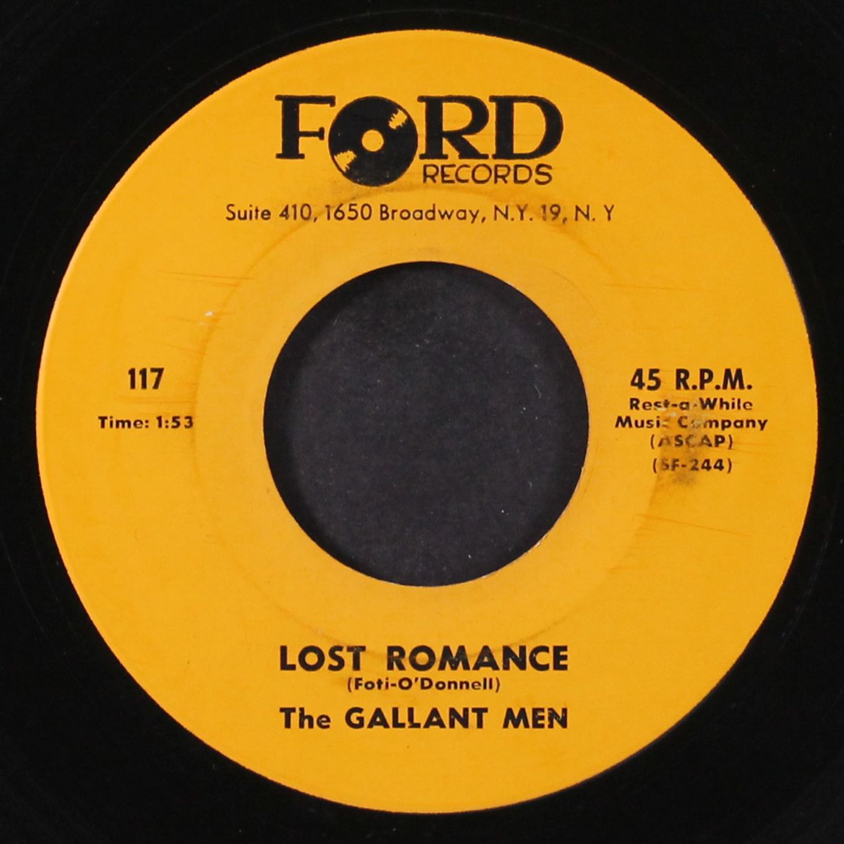 lost romance / foreign girl by GALLANT MEN