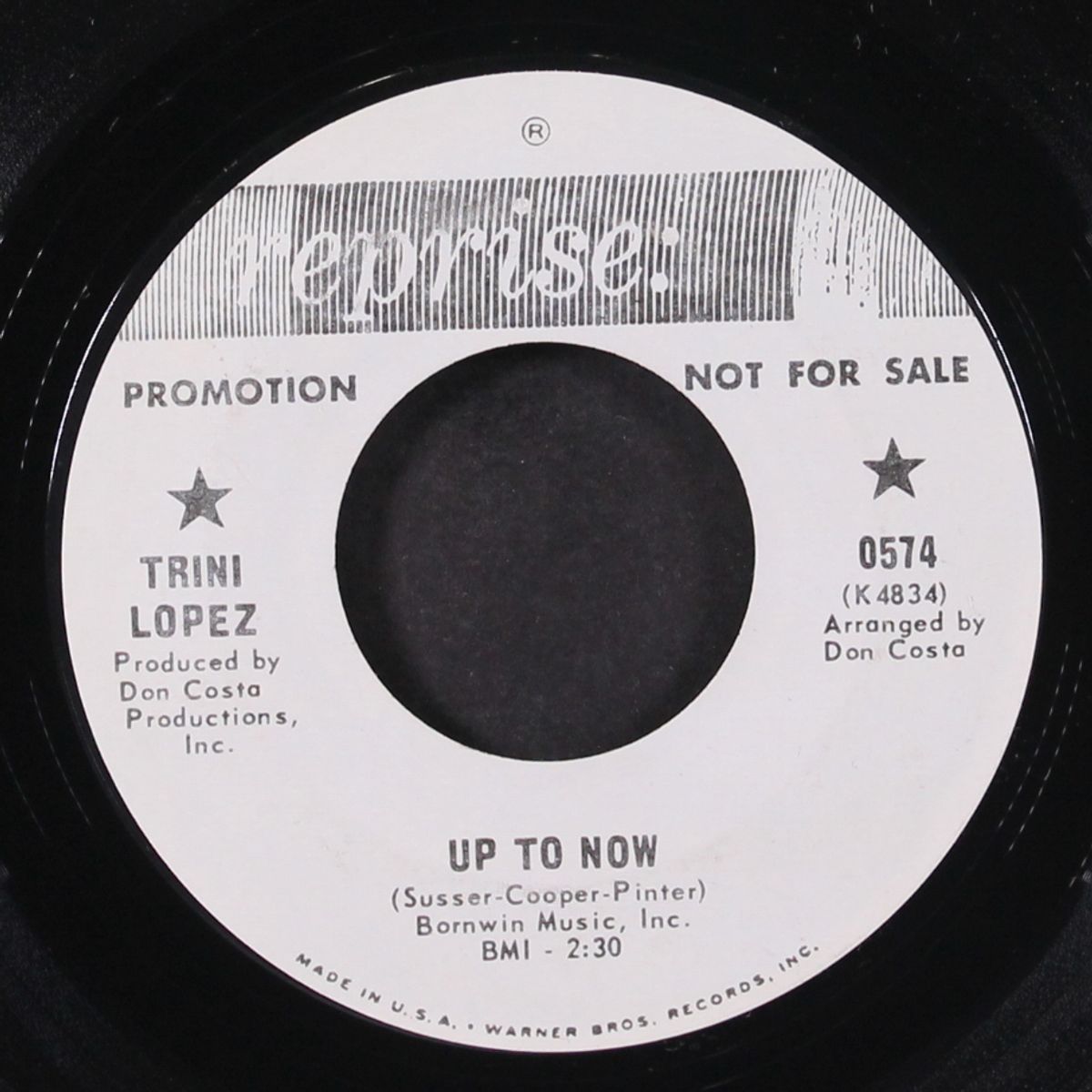 up to now by TRINI LOPEZ