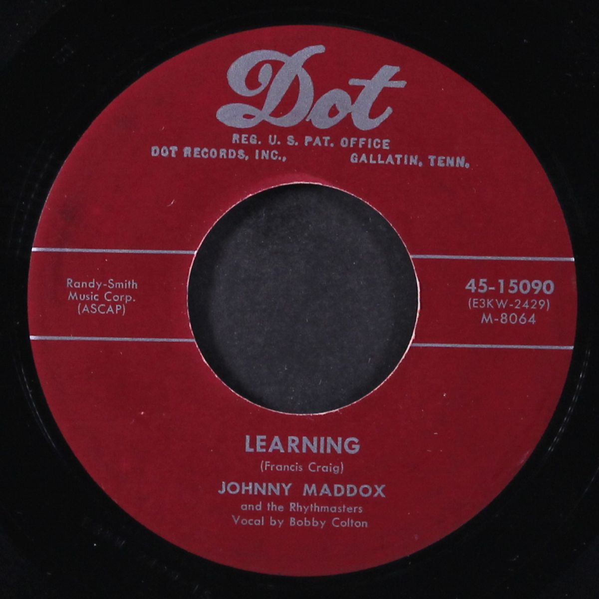 eight beat boogie / learning by JOHNNY MADDOX