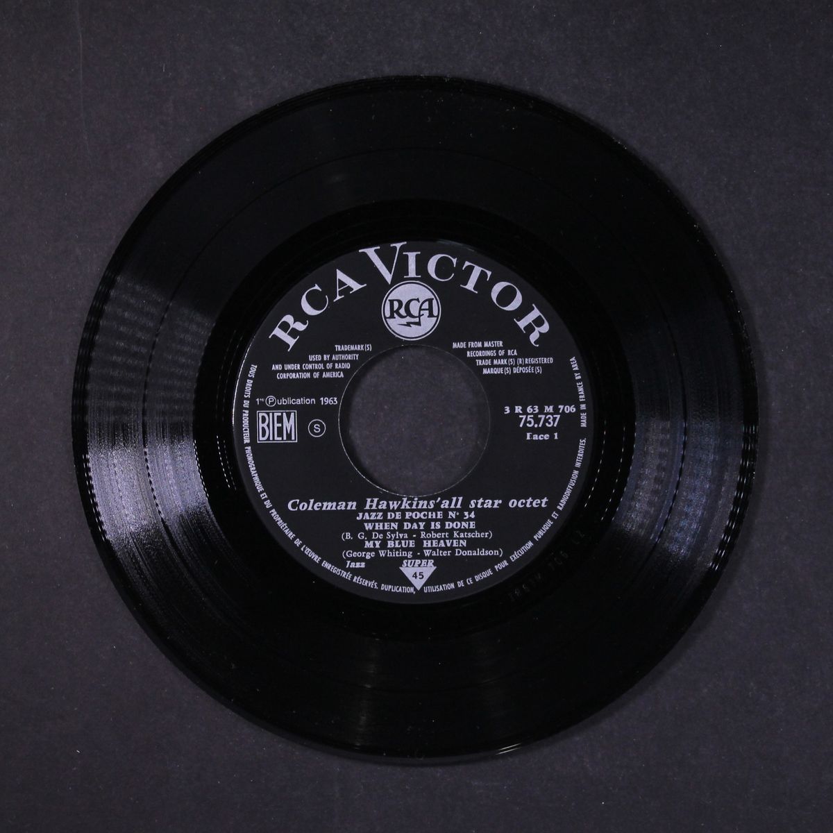 jazz de poche #35 by COLEMAN HAWKINS