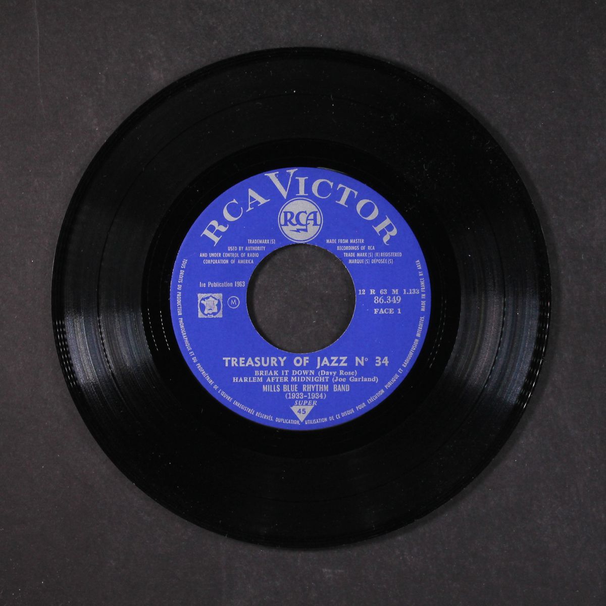 treasury of jazz, vol. 34 (1933-34) by MILLS BLUE RHYTHM BAND