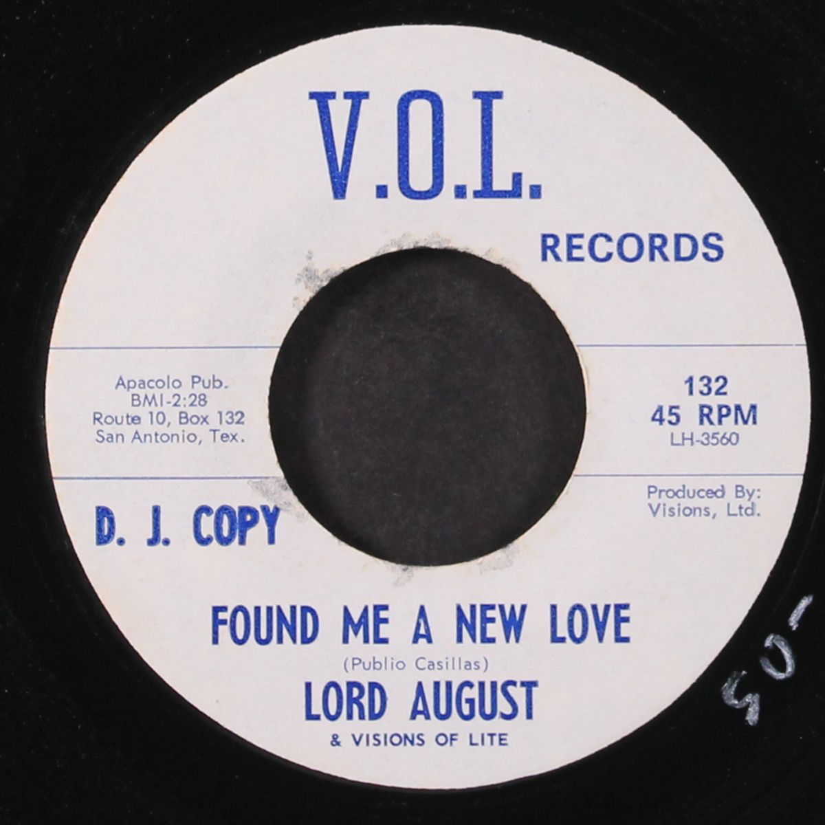 found me a new love / gigilo by LORD AUGUST & VISIONS OF LITE