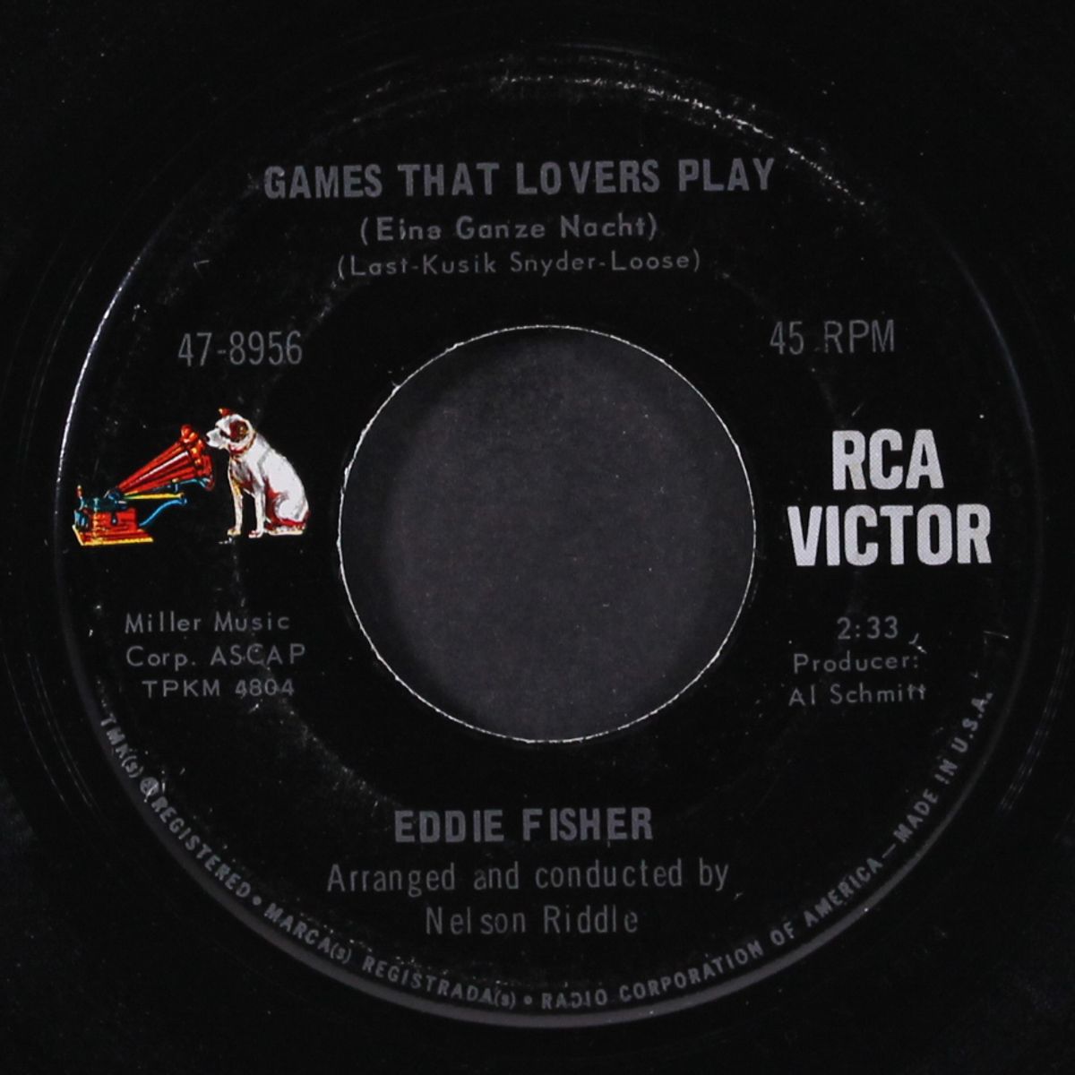 mame / games that lovers play by EDDIE FISHER