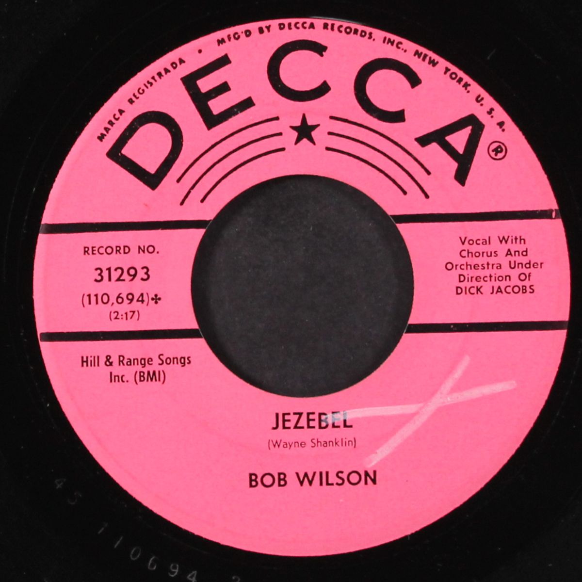 jezebel / he gives by BOB WILSON