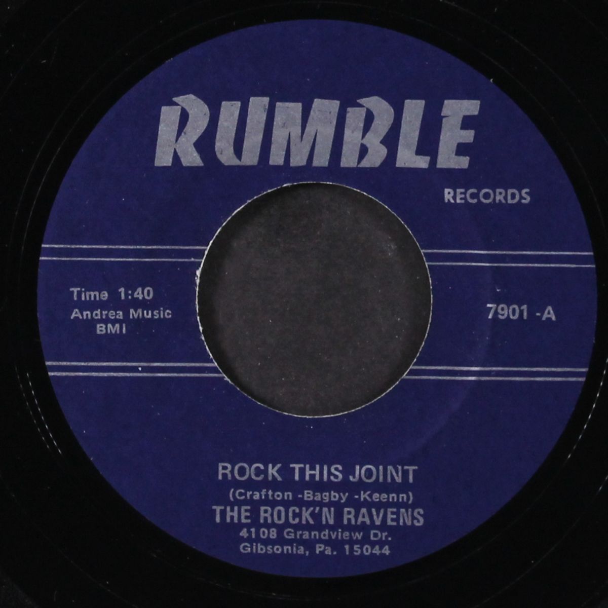 rock this joint / boppin the blues by ROCK'N RAVENS