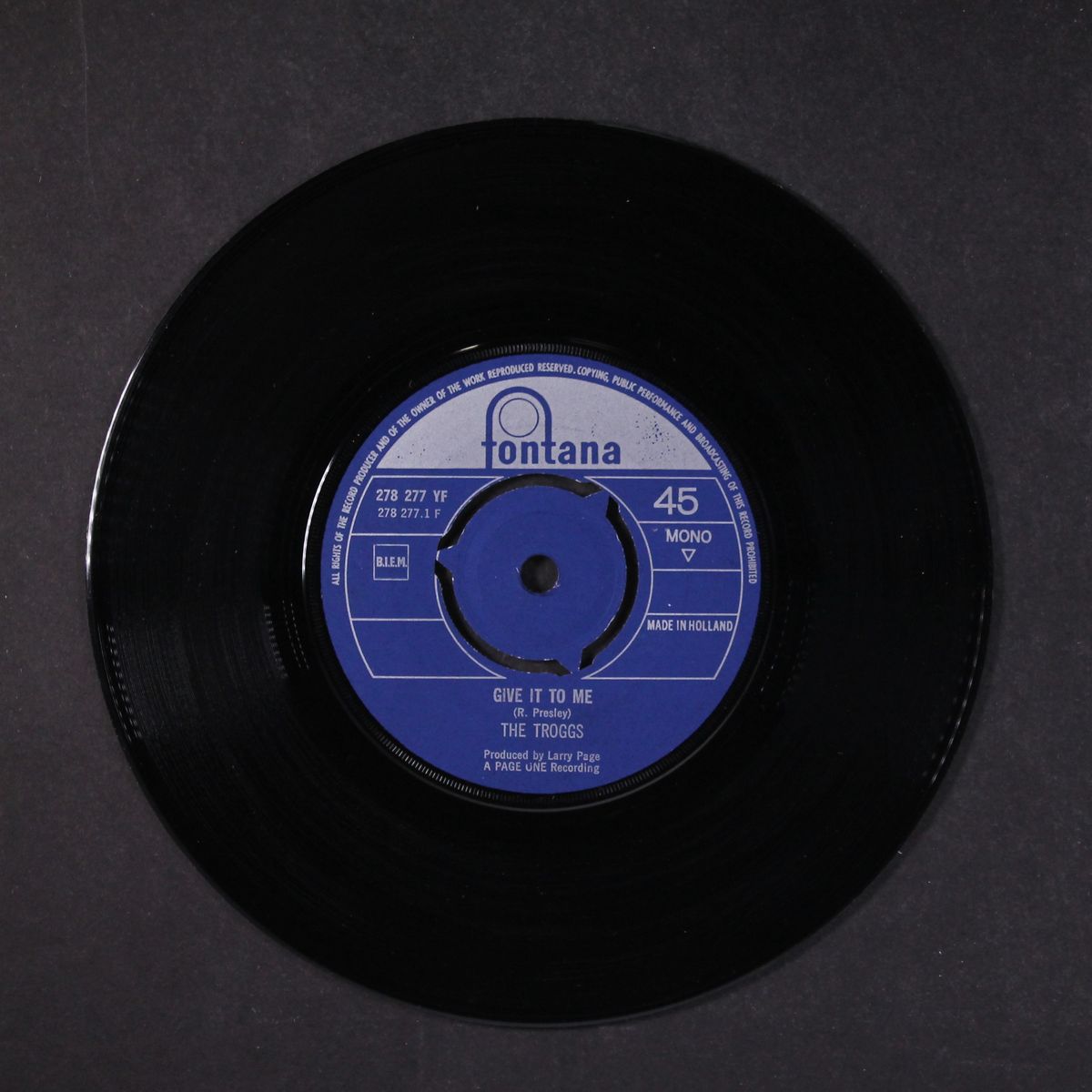 give it to me / you're lying by TROGGS